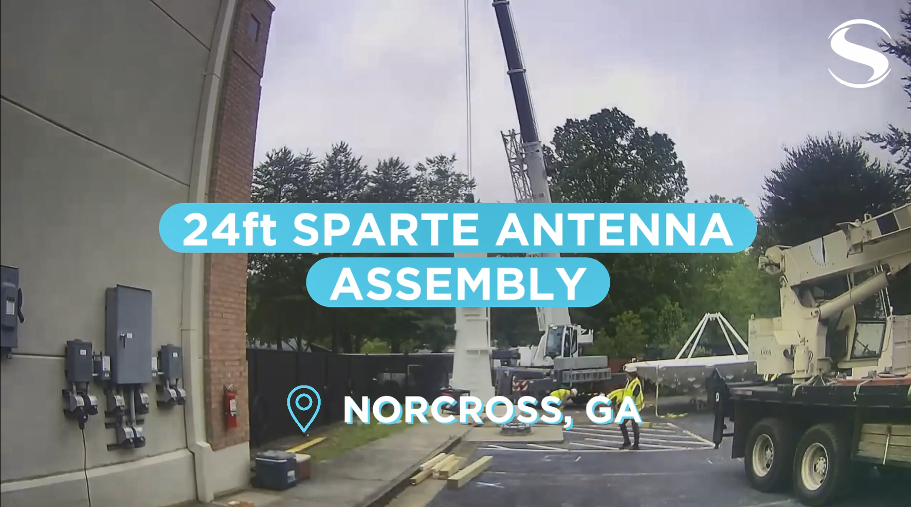 Aerospace Telemetry Tracking Antenna, Test Ranges, Georgia, Norcross, USA, Safran Data Systems US